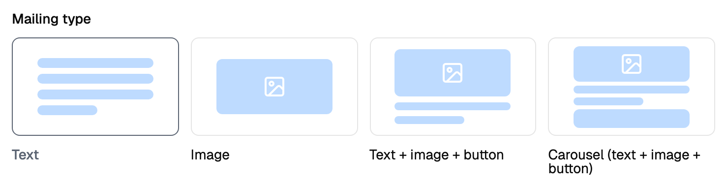 Viber message types